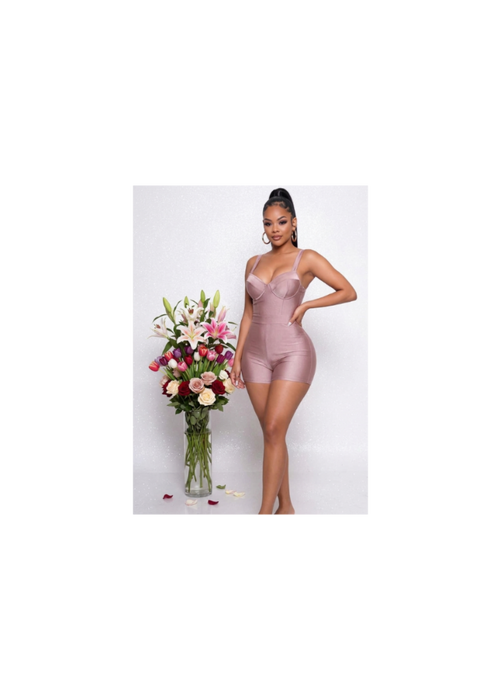 Blush Desire Romper